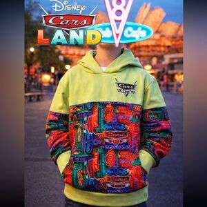 Authentic Disney Cars Lands Kids Hoodie